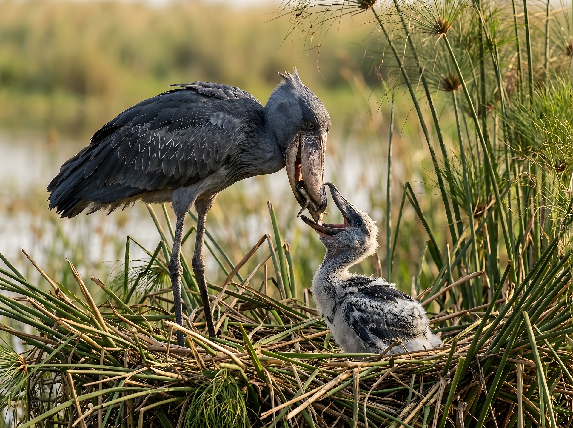 Shoebill Stork Uganda Tours